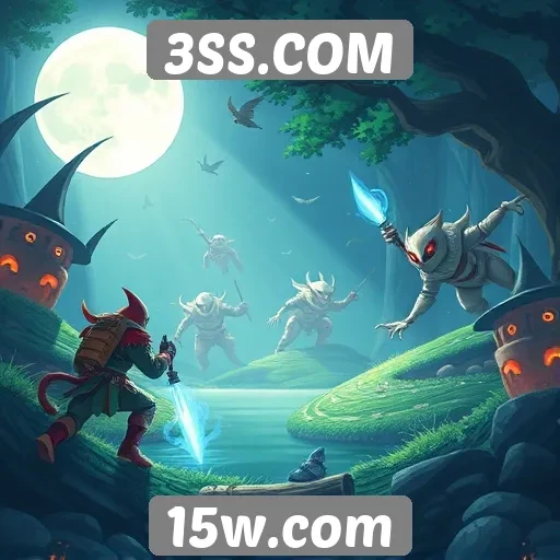 Explorando a biblioteca de jogos do 3SS.COM